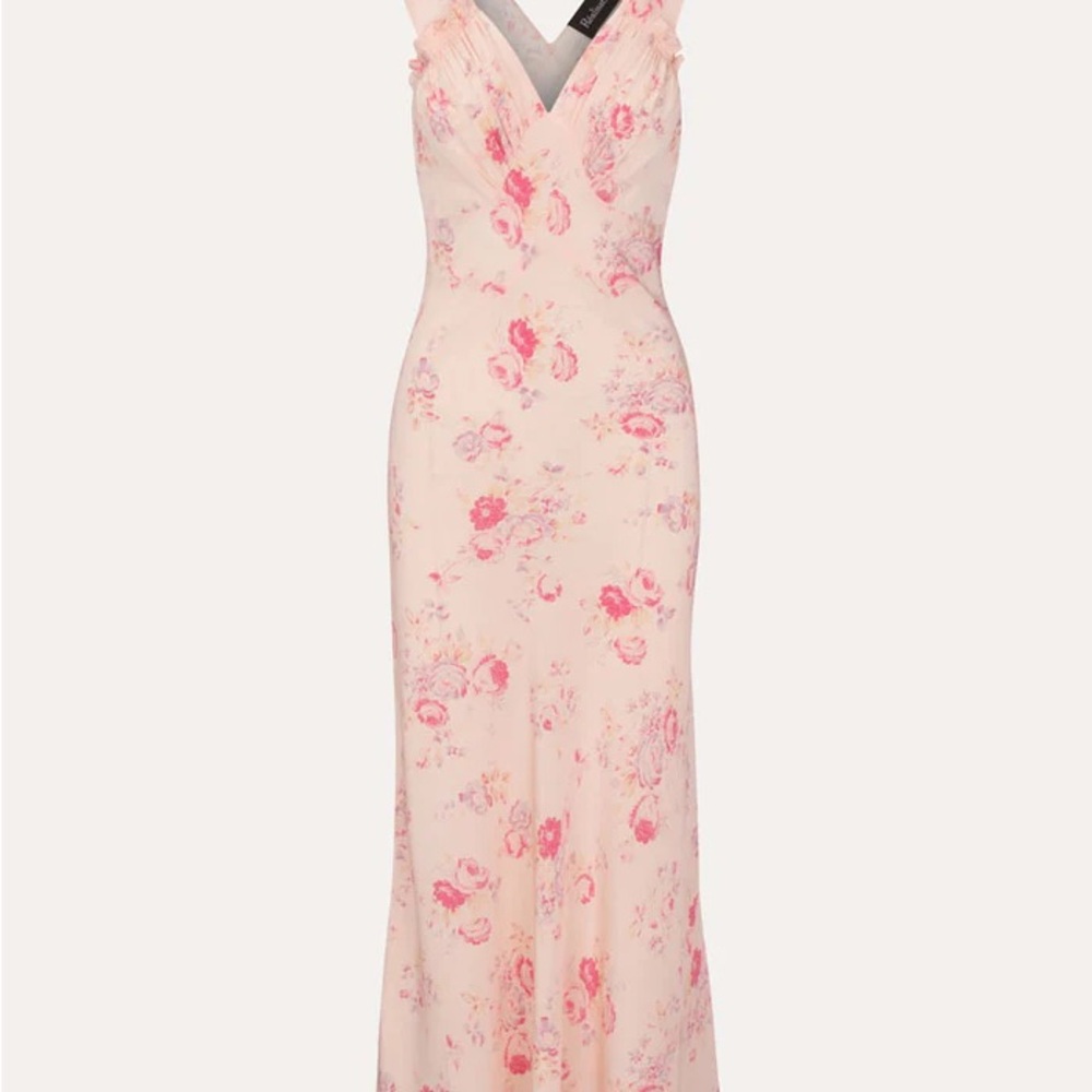 Realisation Par Ivy Pink Floral Maxi Dress